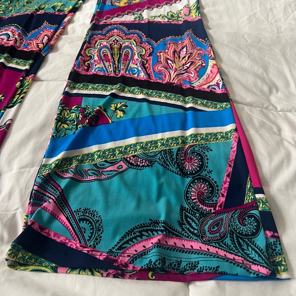 Vibrant Patterned Pants - Picture 2 of 5